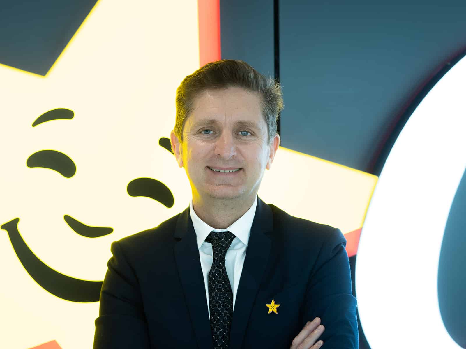 Stéphane Brescia, directeur général de Carl’s Jr