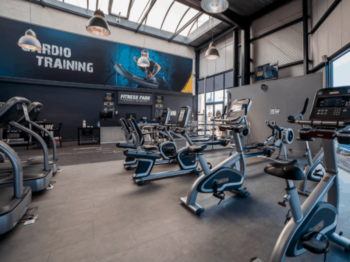 Salle de fitness en franchise à l