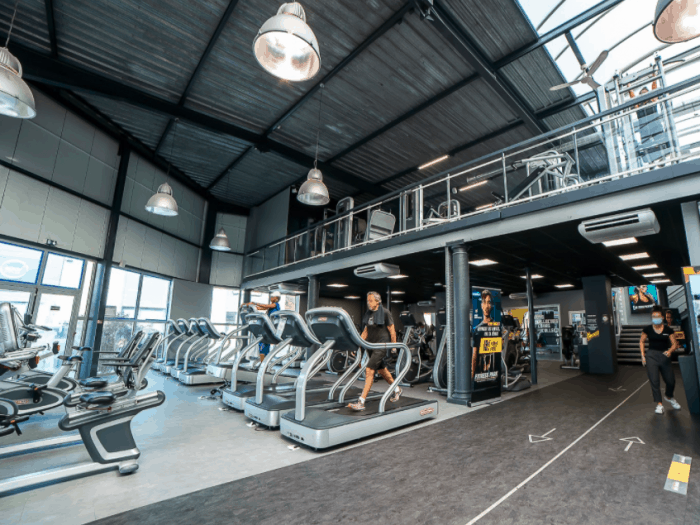 Club de remise en forme en franchise à l