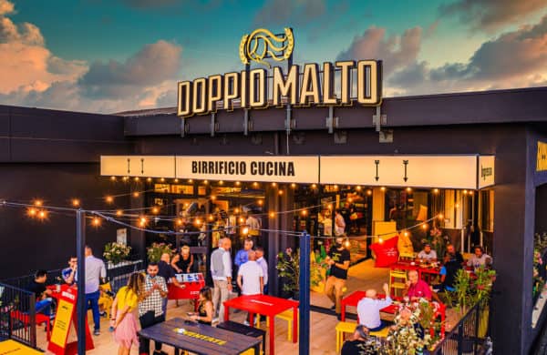 Restaurant-bar à bières sous enseigne Doppio Malto