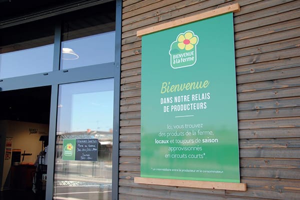 Extérieur de magasin à l