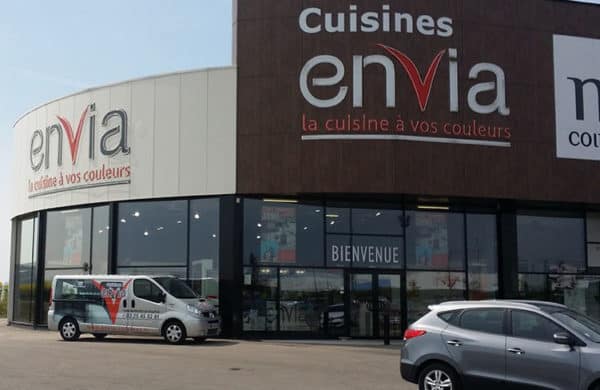 Magasin de cuisines en franchise sous enseigne Envia à Troyes