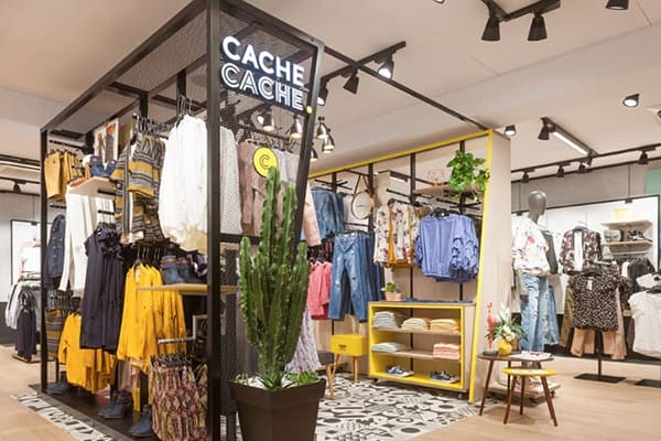 Magasin de mode à l