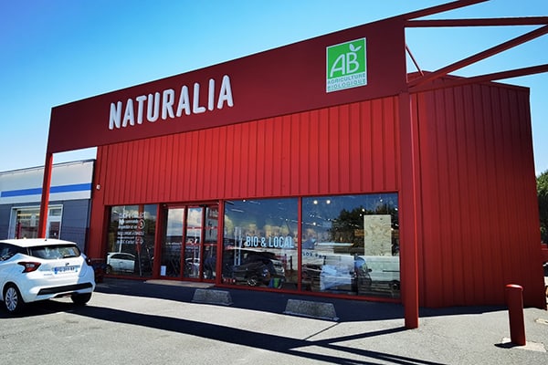 Magasin bio en franchise sous enseigne Naturalia à Guérande