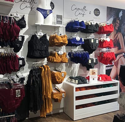 Boutique de lingerie à l