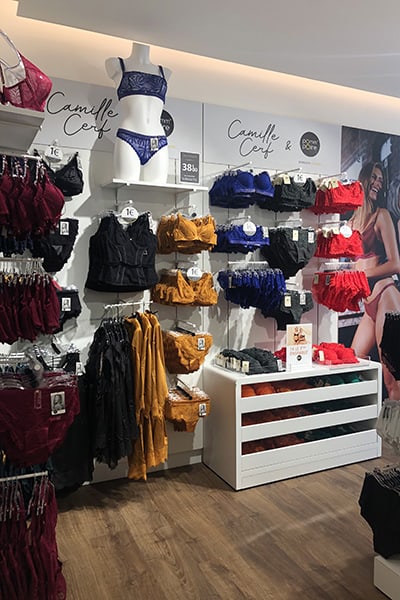 Boutique de lingerie à l