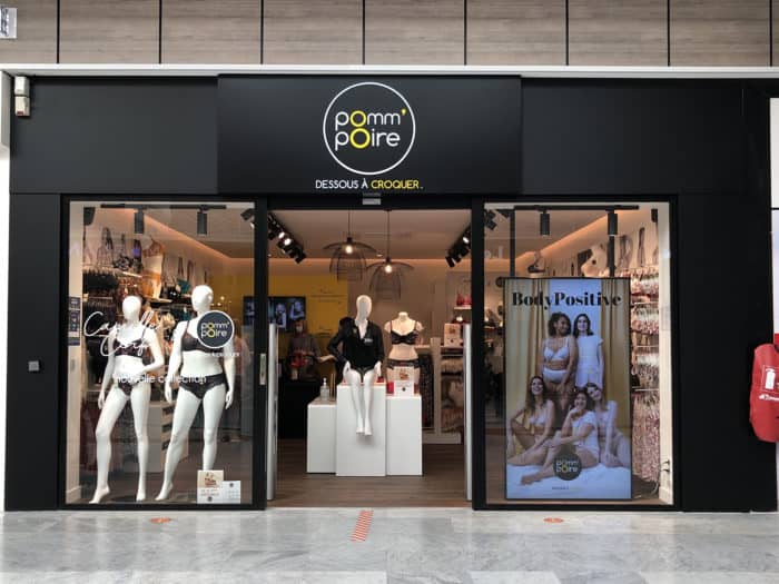 Boutique de lingerie à l