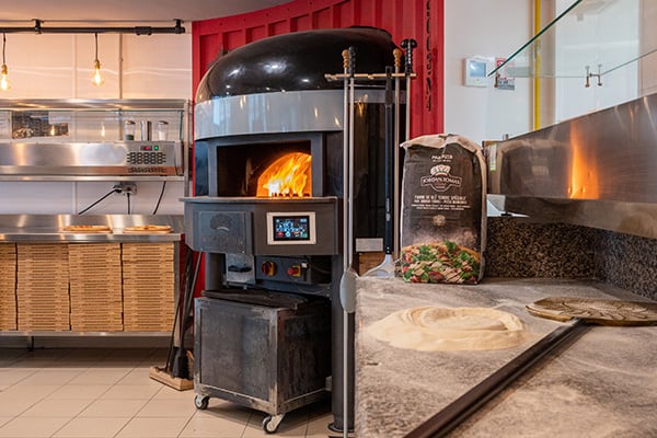 Restaurant de pizzas en franchise à l