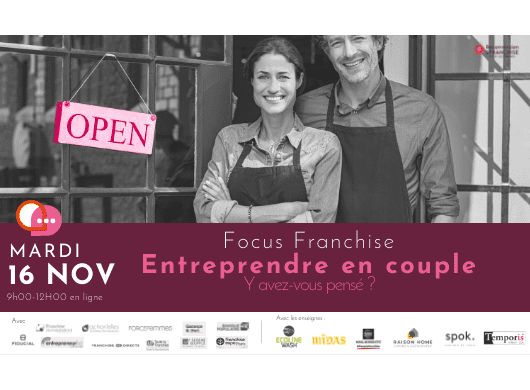 Focus Franchise Entreprendre en Couple