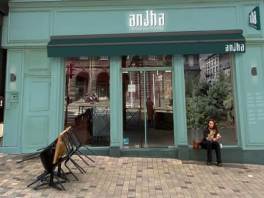 Restaurant de stree-food indienne à l