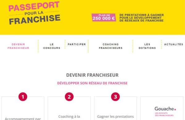 Passeport pour la franchise édition 2022