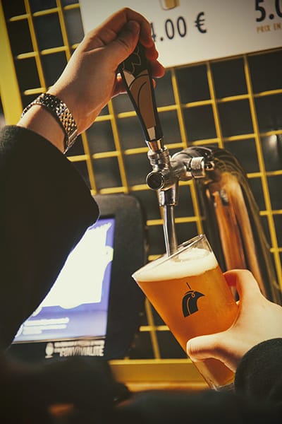 Bar à bière en franchise à l