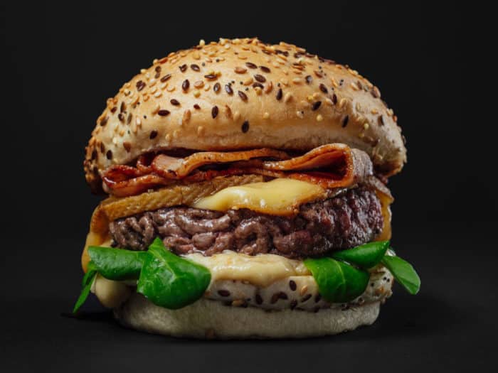 Enseigne de burger haut de gamme MADE