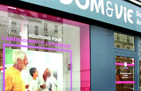 Showroom à l’enseigne spécialiste des travaux d’adaptation du domicile Dom&Vie