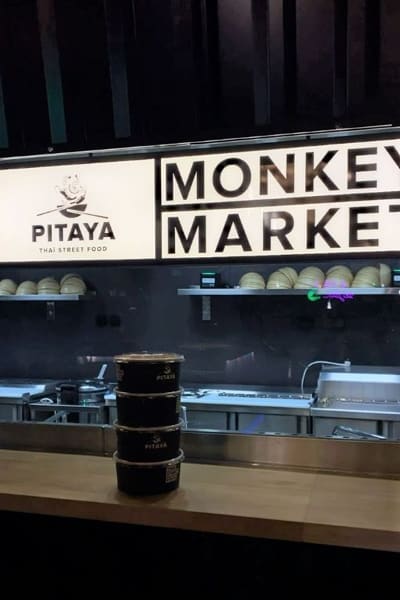 Avec Monkey Market, le groupe Pitaya réunit trois de ses marques dans un seul espace de restauration