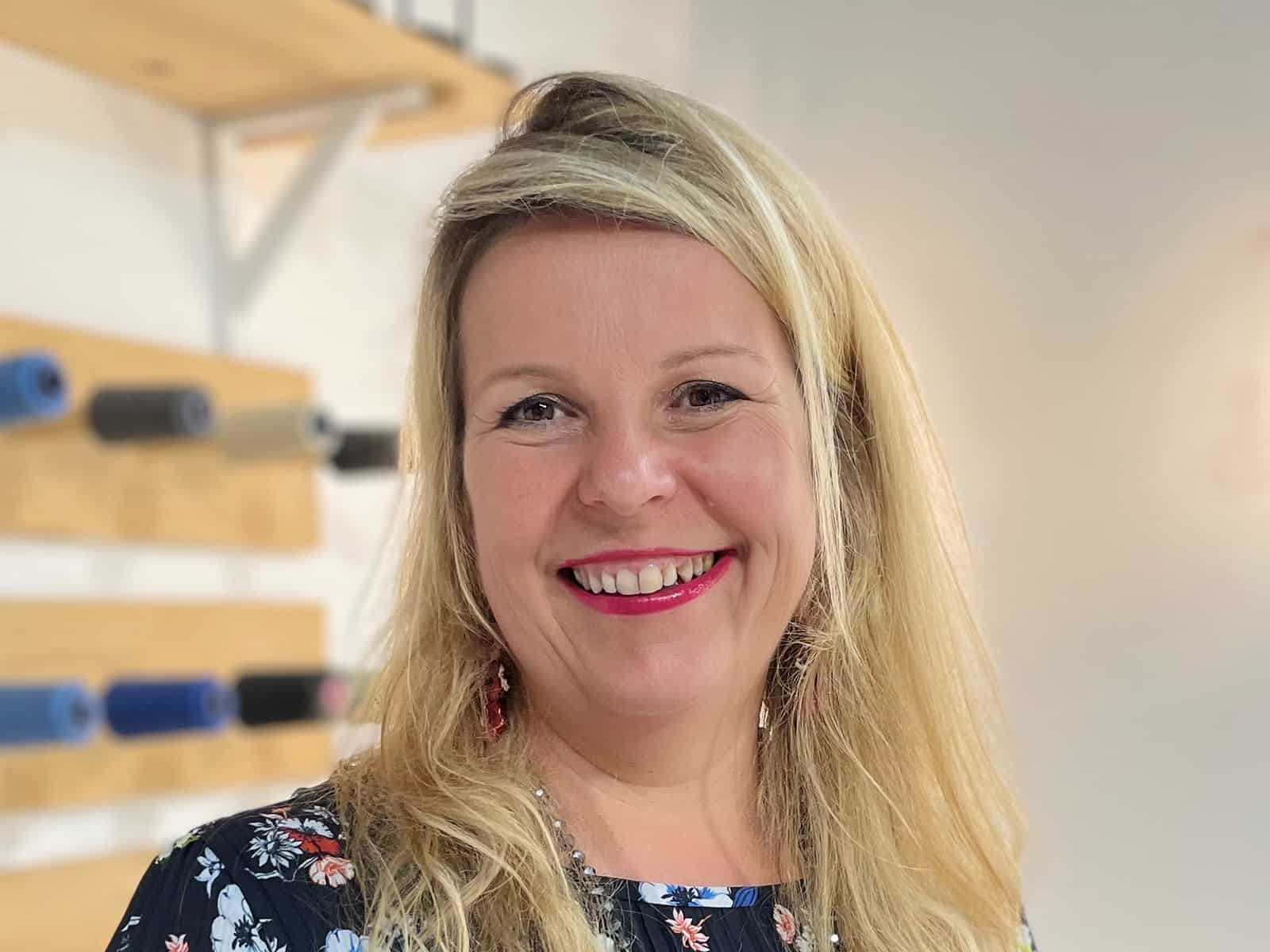 Sophie Lambin, Directrice du développement en franchise de Mondial Tissus