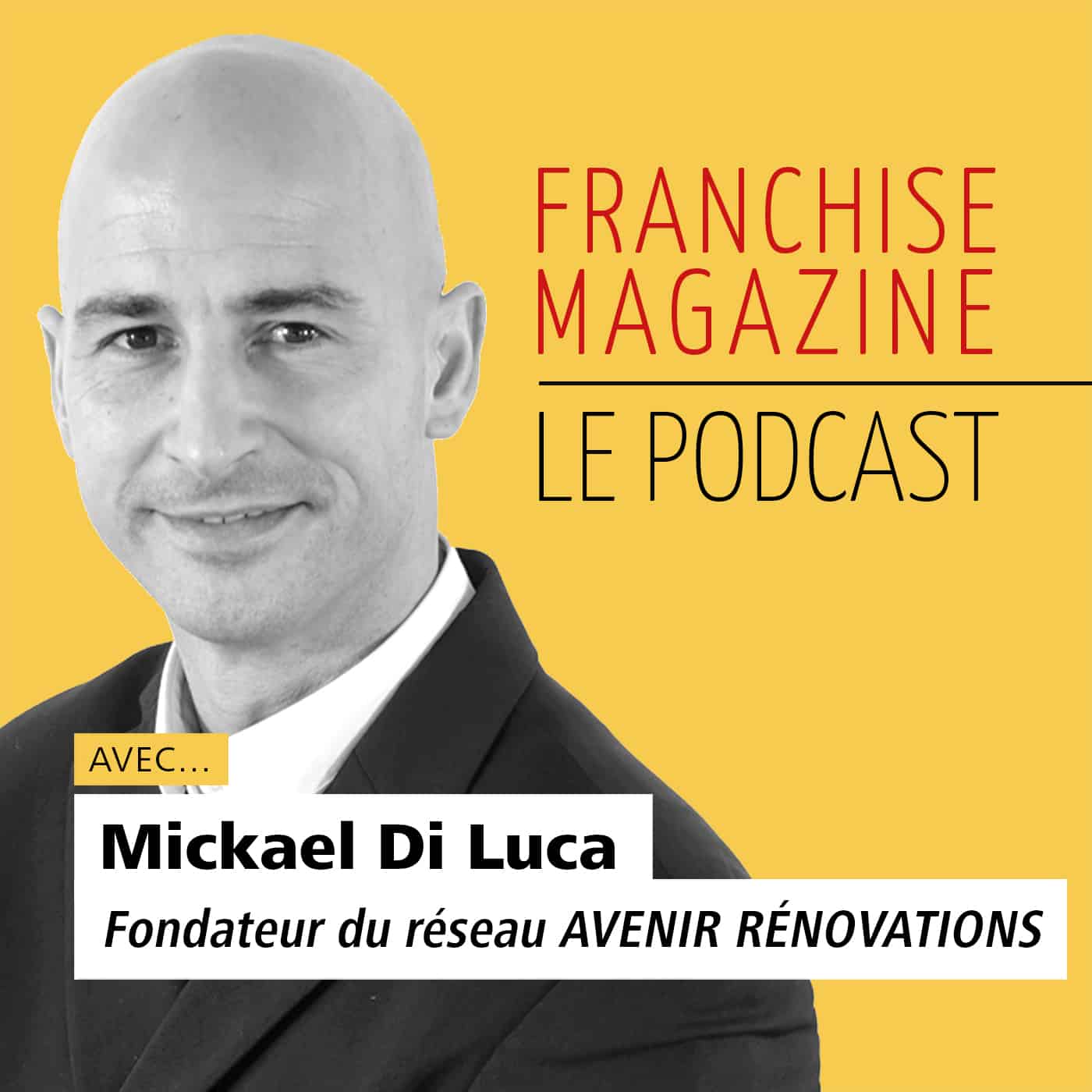 Mickael di Luca, fondateur du réseau Avenir Rénovations