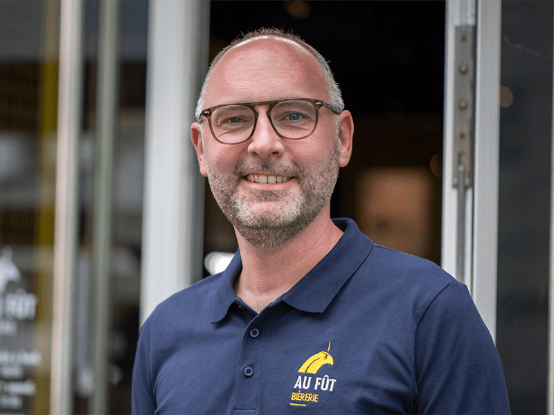 Quentin Desreumaux, co-fondateur du réseau Au Fût et à Mesure