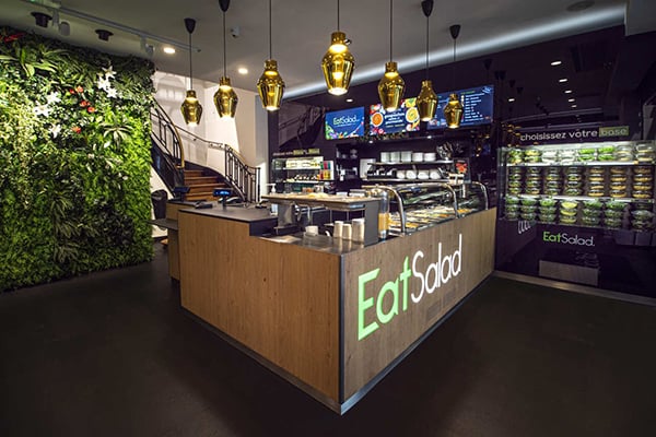 Restaurant sous enseigne Eat Salad
