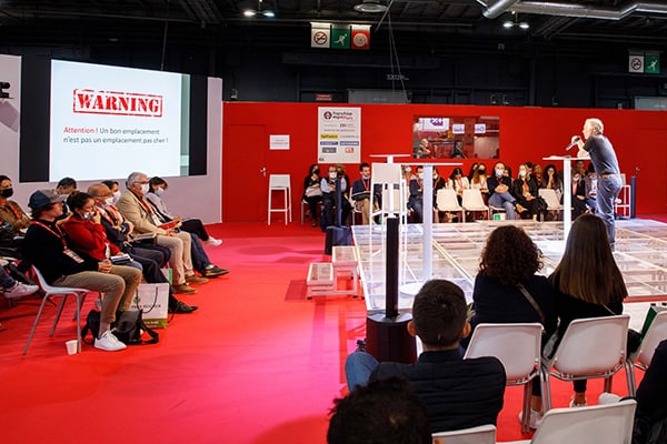 Conférence au salon Franchise Expo Paris