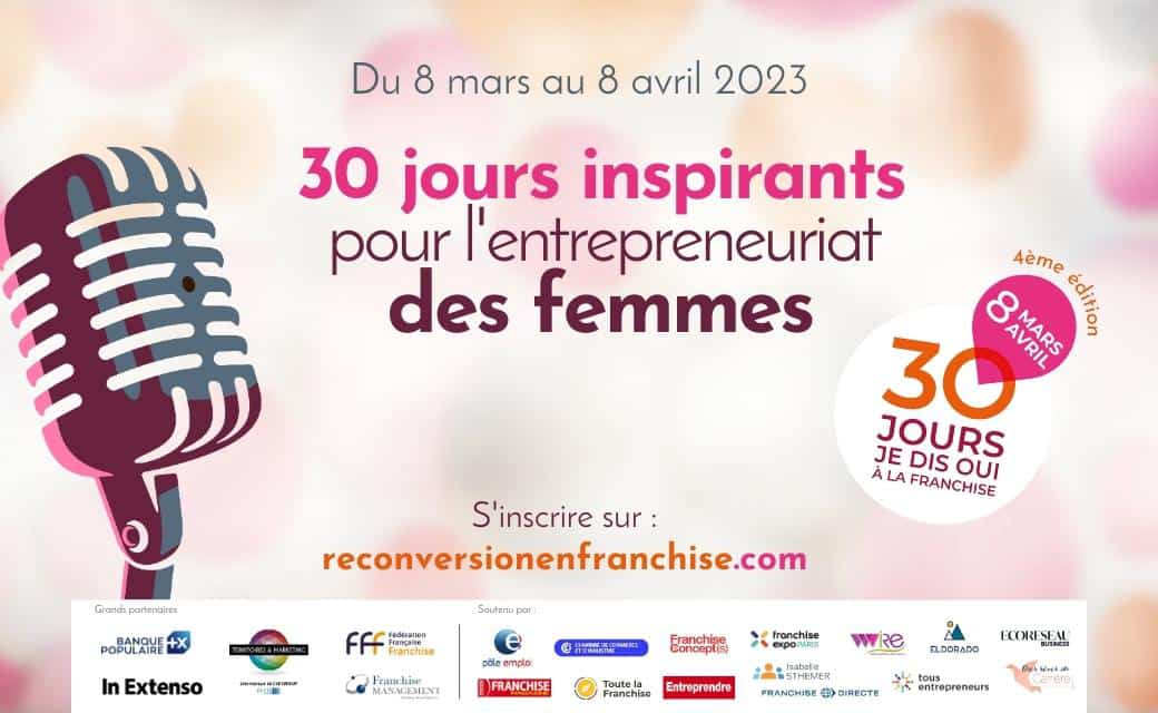 Un évènement en ligne et en présentiel pour les femmes porteuses de projet en franchise