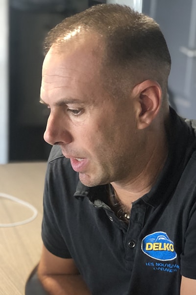 Laurent Barbero, franchisé Delko