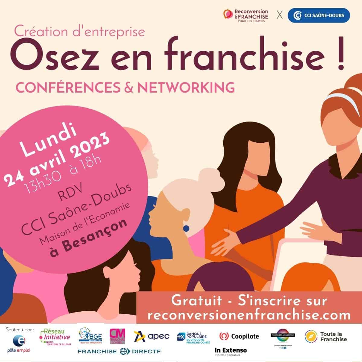 Une journée pour s’informer sur la franchise en Bourgogne-Franche-Comté le 24 avril