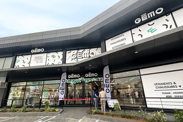 Magasin de vêtements à l