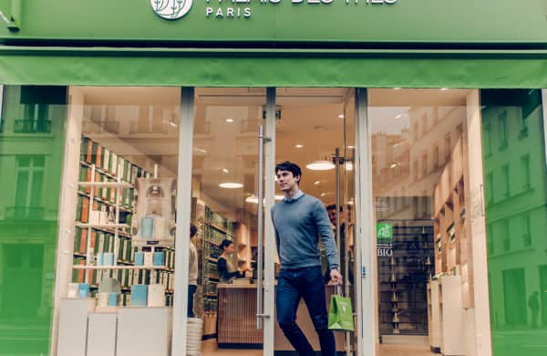 Vitrine de boutique à l