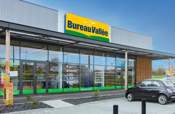 Magasin de fournitures de bureau à l