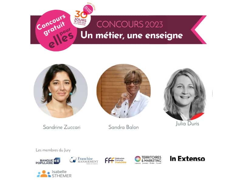 Concours « Un métier, une enseigne » : trois femmes entrepreneures récompensées