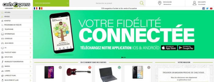Site de vente en ligne de l