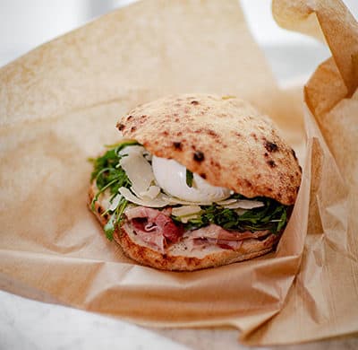 Produits de la franchise de restauration Lupo