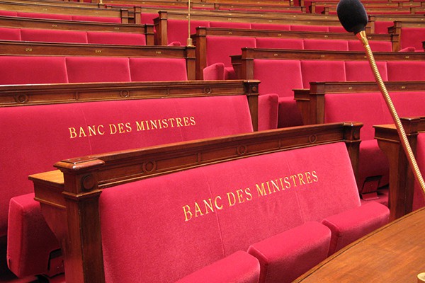 Parlement - Banc des ministres