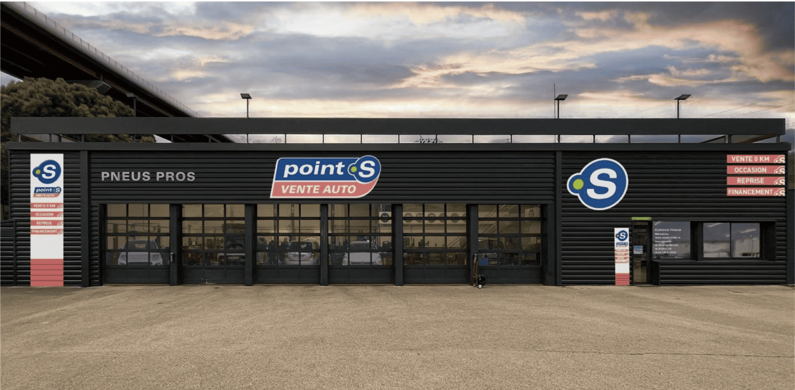 Le réseau Point S a conçu une nouvelle identité visuelle pour moderniser ses centres auto