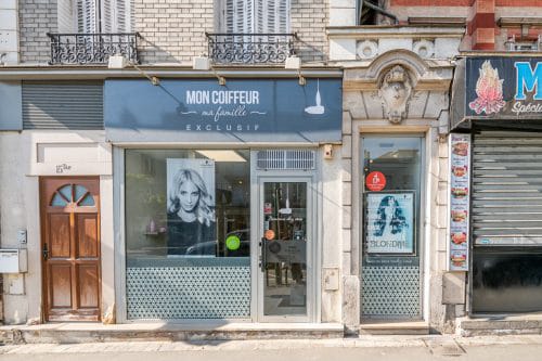 Salon de coiffure à l