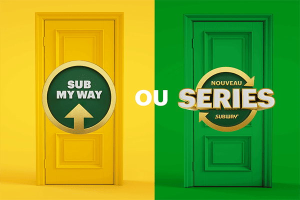 Nouvelle proposition de menu Subway, septembre 2023