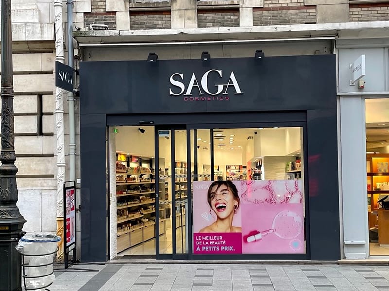 Beauté : l’enseigne Saga Cosmetics souhaite doubler son parc de magasins d’ici à cinq ans