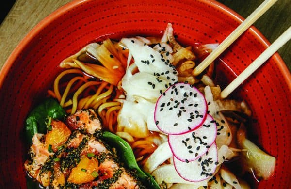 Produits de la franchise de restaurants Yattta ! Ramen
