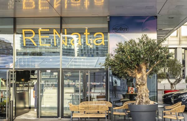 Restaurant Del Arte RENata à Rennes - Devanture