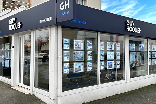 Agence immobilière à l