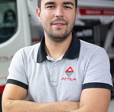 Valentin Gibier, franchisé Attila à Laval