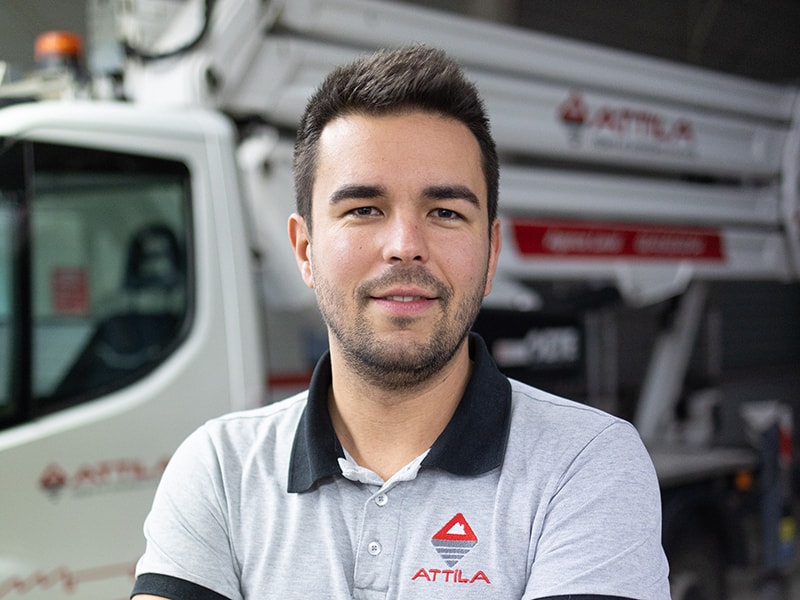 Valentin Gibier, franchisé Attila à Laval