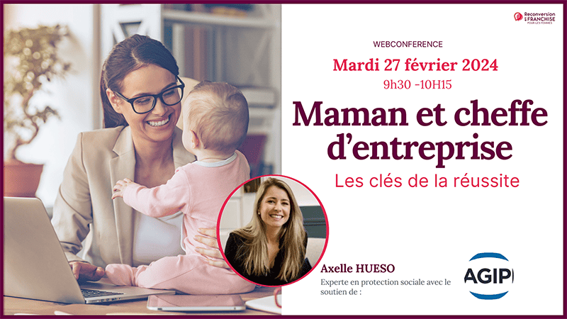 Une conférence en ligne pour concilier projet de famille et d’entrepreneuriat