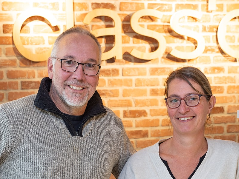 Hubert et Sandrine Faucher, franchisés class’croute à Paris 17e