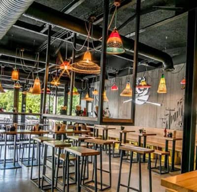 Restaurant de street food thaï à l