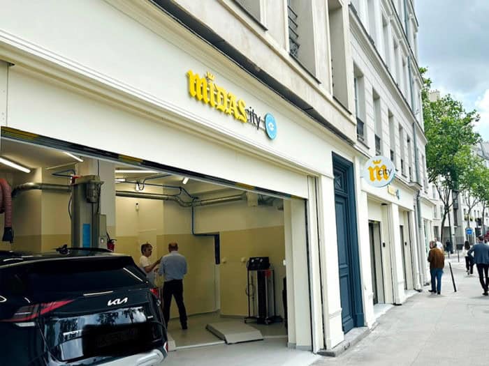 Premier centre au concept Midas City à Paris, quai des Grands Augustins