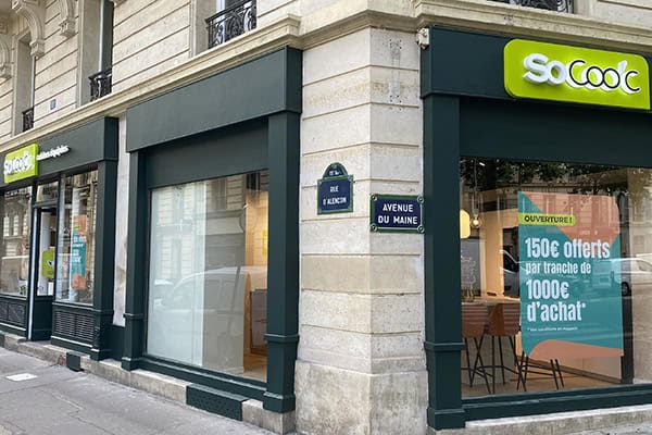 Magasin de cuisines à l