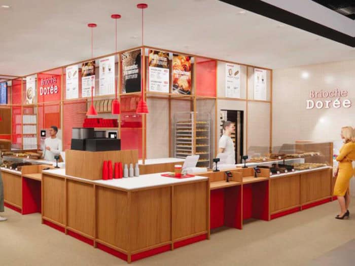 Nouveau concept de point de vente à l