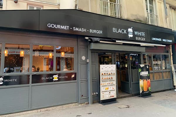 Restaurant de burger gourmet à l